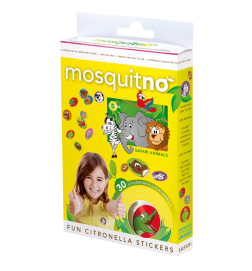 30 Stickers Anti-Moustiques "SAFARI"